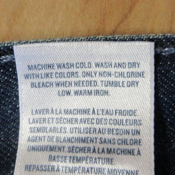 OLD NAVY The Diva Cut Off Denim Shorts Womens Size 8 Palm Trees Tropical Jeans - Picture 10 of 12